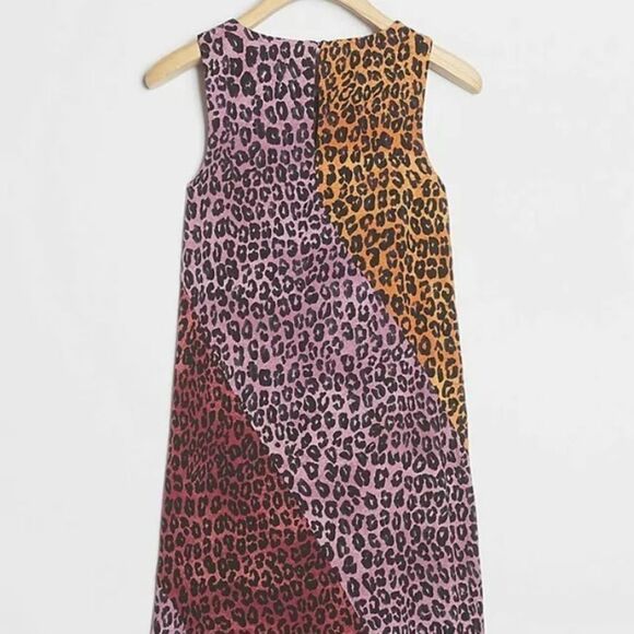 NWT Anthropologie Maeve Wynn Leopard Tunic Dress - Picture 4 of 4
